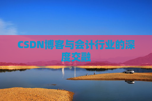 CSDN博客与会计行业的深度交融